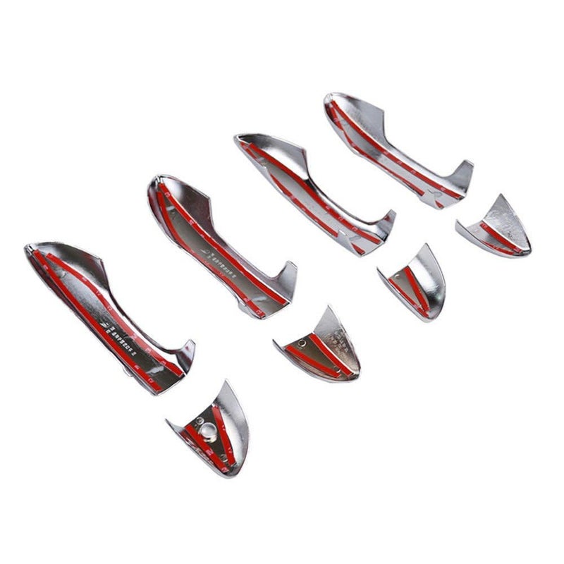 Eynpire 7004 Triple Chrome Plated ABS Door Handle Cover for 2014-2018 Toyota Corolla Sedan - Image 2